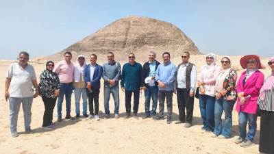 أمين "الأعلى للآثار" يتفقد مواقع بالفيوم والغربية والدقهلية لمتابعة مشروعات الترميم