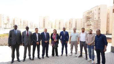 مي عبد الحميد تلتقي وزير الدولة للبنية التحتية في رواندا وتستعرض الموقف التنفيذي لمبادرة سكن لكل المصريين