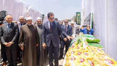صندوق تحيا مصر وبيت الزكاة والصدقات يطلقان "دكان الفرحة" بجامعة الأزهر