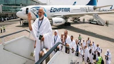 انطلاق أولى رحلات مصر للطيران لنقل حجاج بيت الله الحرام إلى الأراضي المقدسة
