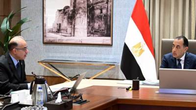 رئيس الوزراء يستعرض مع وزير الاستثمار والتجارة الخارجية عددا من ملفات العمل