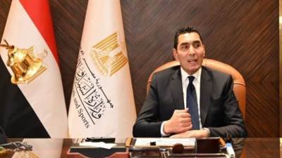 وزير الرياضة يشهد حفل تكريم منتخب اليد أبطال أفريقيا