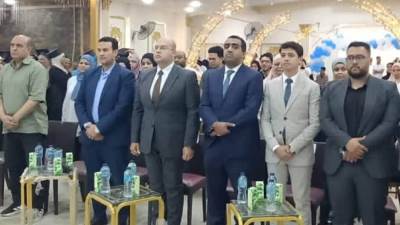 نائب المحافظ يشهد حفل تخريج ٨٠ متحررًا من الأمية ضمن مشروع نور حياتهم بمركز البدرشين