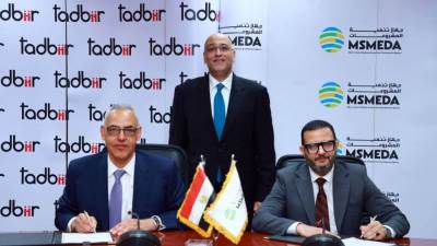 جهاز تنمية المشروعات يقدم تمويلاً بـ200 مليون جنيه للمشروعات المتوسطة والصغيرة من خلال شركة تدبير للتأجير التمويلي