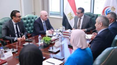 وزير الصحة يستقبل ممثلي شركات عالمية لبحث إنشاء مدينة «كابيتال ميد» الطبية
