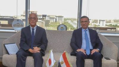 وزير الزراعة يبحث مع سفير اليابان بالقاهرة سبل تعزيز التعاون المشترك ونفاذ المنتجات المصرية للأسواق الآسيوية