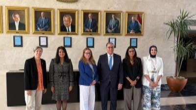 نائب وزير الخارجية يبحث مع مدير عام الألمانية للتعاون الدولي التعاون المشترك في مجالات تنقل العمالة والتدريب الفني