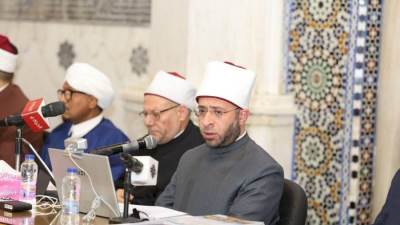 وزير الأوقاف يشهد انعقاد ملتقى الفكر الإسلامي الدولي الخامس بمسجد الإمام الحسين بمشاركة وفود وعلماء من 53 دولة