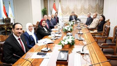 وزير الرياضة يستقبل رئيس الاتحاد المصري والأفريقي للكاراتيه التقليدي لبحث استعدادات بطولة العالم بالقاهرة