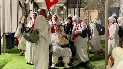 نجاح نفرة حجاج الجمعيات الأهلية من عرفات إلى مزدلفة