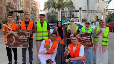 أنشطة صندوق مكافحة الإدمان في ساحات المساجد والميادين العامة للتوعية بأضرار تعاطي المخدرات خلال أيام عيد الأضحى