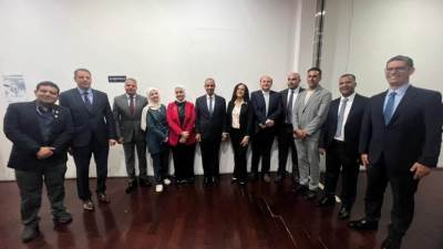 وزير الخارجية يلتقي بأعضاء الجالية المصرية في كوريا الجنوبية