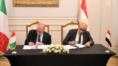 وزيرا التعليم المصري والإيطالي يوقعان مذكرة تفاهم وخطاب نوايا لتوسيع الشراكة الاستراتيجية في عدة مجالات