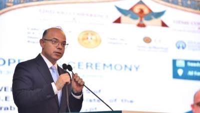 وزير الاستثمار والتجارة الخارجية يلقي الكلمة الرئيسية في افتتاح المؤتمر الـ52 لمنظمة التأمين الأفريقية (AIO)