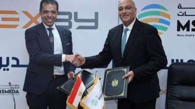 جهاز تنمية المشروعات يتعاون مع شركة EXBY لفتح أسواق تصديرية جديدة أمام المشروعات الإنتاجية