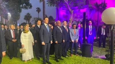 وزير الكهرباء يشارك سفارة روسيا الاتحادية بالقاهرة الاحتفال باليوم الوطني الروسي