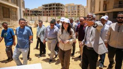 وزيرة الإسكان تتابع أعمال تطوير ورفع كفاءة الخدمات واللاندسكيب بمشروع دار مصر – الأندلس بمدينة القاهرة الجديدة