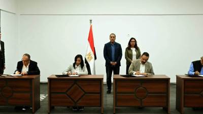 رئيس الوزراء يشهد مراسم توقيع مذكرة تفاهم بشأن مشروع توثيق التراث بمدينة رشيد