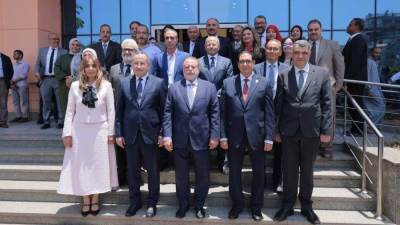 محافظ البنك المركزي ووزير التعليم العالي يفتتحان عددًا من المشروعات والوحدات الطبية بالمعهد القومي للأورام