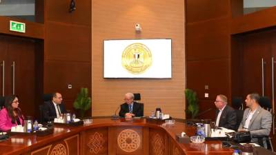 نائب رئيس الوزراء للشؤون الاقتصادية يتابع مستجدات تنفيذ المشروع القومي لتطوير صناعة الغزل والنسيج