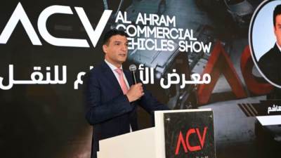 وزير الصناعة يشارك بفعاليات افتتاح النسخة الثالثة من معرض الأهرام لسيارات النقل 2026