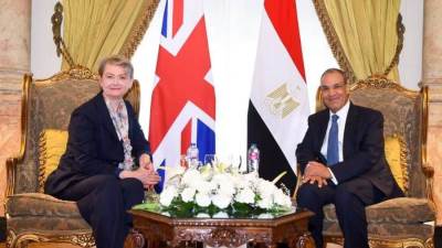 وزير الخارجية ونظيرته البريطانية يترأسان الدورة الثالثة لمجلس المشاركة المصرية البريطانية