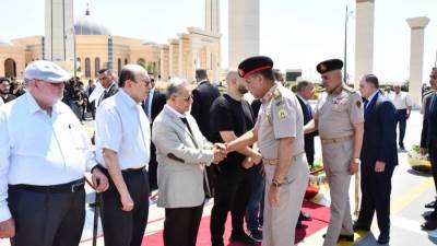 وزير الدفاع يتقدم الجنازة العسكرية للفريق يوسف عفيفى أحد قادة حرب أكتوبر المجيدة ومحافظ البحر الأحمر الأسبق