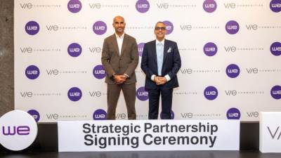 VIE Communities توقّع مذكرة تفاهم استراتيجية مع WE لتطوير البنية التحتية الرقمية لجميع مشروعتها