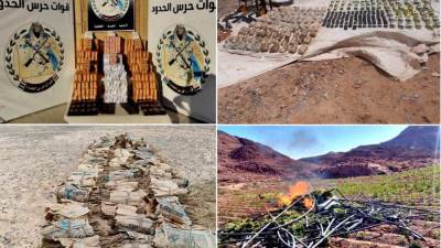 قوات حرس الحدود تواصل جهودها المكثفة على كافة الإتجاهات الإستراتيجية للدولة