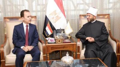 وزير الأوقاف يستقبل وزير الأوقاف والشئون الدينية بإقليم كردستان العراق لبحث تعزيز التعاون الديني والعلمي 