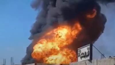حريق هائل بمصنع ولّاعات في مدينة السادات.. والحماية المدنية تكافح النيران