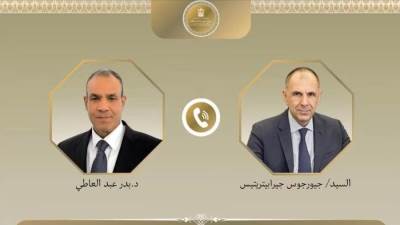 وزيرا الخارجية المصري واليوناني يبحثان تعزيز العلاقات الثنائية ومستجدات الأوضاع الإقليمية