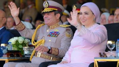 السيدة انتصار السيسي: افتتاح القيادة الاستراتيجية رؤيةً تضع أمن مصر واستقرارها في مقدمة الأولويات