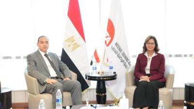 إسلام عزام رئيس "الرقابة المالية" يبحث مع مديرة الأكاديمية الوطنية للتدريب سبل التعاون في التوعية وبناء القدرات