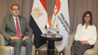 رئيس الهيئة القومية لسلامة الغذاء يلتقي المدير التنفيذي للأكاديمية الوطنية للتدريب لبحث التعاون في إعداد برامج تدريبية متخصصة وبناء القيادات المؤسسية