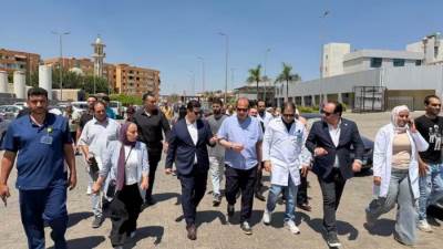 نائب وزير الصحة يتفقد المنشآت الطبية بالإسماعيلية ويشدد على رفع جودة الخدمات