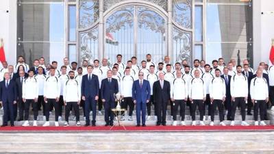 الاتحاد المصري لكرة القدم يتوجه بالشكر والتقدير إلى الرئيس عبدالفتاح السيسي