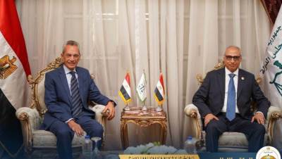 وزير شئون المجالس النيابية يلتقي رئيس مجلس الدولة لتهنئته بمناسبة توليه مهام منصبه