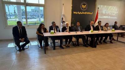  جهاز التمثيل التجاري التابع لوزارة الاستثمار يبحث مع شركات المنطقة الاستثمارية ببنها كيفية النفاذ بمنتجاتهم إلى الأسواق العالمية لزيادة الصادارت