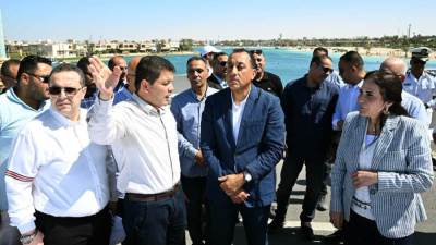 رئيس الوزراء يتفقد مشروع منطقة بوغاز 24