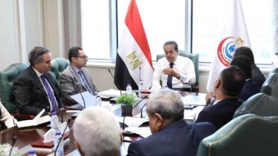وزير الصحة يتابع الخطوات التنفيذية لتطوير مستشفى هليوبوليس بالتعاون مع جامعة فيينا