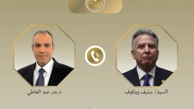 اتصال هاتفي بين وزير الخارجية والمبعوث الأمريكي الخاص للشرق الأوسط