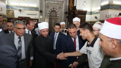 وزير الأوقاف يزور محافظة الدقهلية ويتفقد التصفيات الأولية لـ«دولة التلاوة» بمسجد النصر 