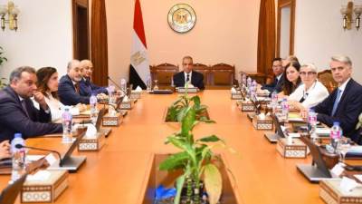 وزير الخارجية يستقبل وفد لجنة حقوق الإنسان بالبرلمان الأوروبي