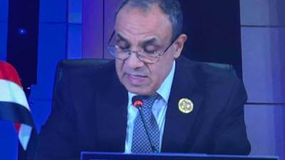 نائب وزير الصحة يستعرض تجربة مصر في تطوير المنظومة الصحية خلال اجتماع وزراء صحة دول «بريكس» بالهند
