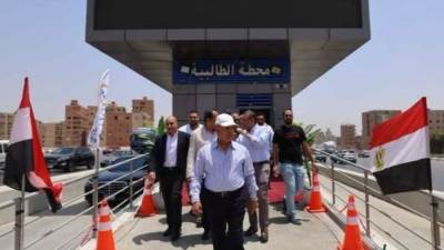 وزير النقل يجري جولة تفقدية موسعة لمتابعة جاهزية المرحلة الثانية من مشروع الأتوبيس الترددي السريع BRT