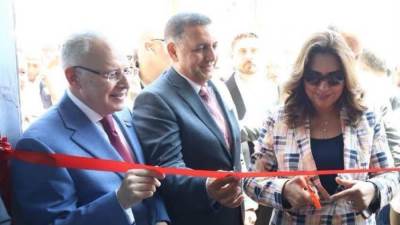 وزيرة التنمية ومحافظ القليوبية يفتتحان ثلاثة مراكز تكنولوجية جديدة بالقناطر الخيرية