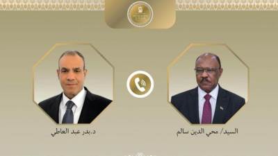 وزير الخارجية يبحث مع نظيره السوداني سبل تعزيز العلاقات الثنائية وتطورات الأوضاع في السودان