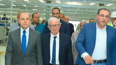نائب رئيس الوزراء للشؤون الاقتصادية يجري جولة ميدانية بالمصانع الجديدة بشركة مصر للغزل والنسيج بالمحلة الكبرى
