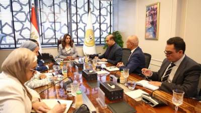 وزيرة التنمية تبحث مع ممثلى البنك الدولي سبل تسريع وتيرة العمل بمشروع المدينة المتكاملة للمخلفات بالعاشر من رمضان